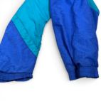 Vintage Reebok Jacket Adult EXTRA LARGE Blue White Windbreaker Colorblock 90s