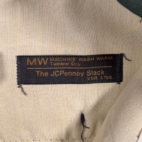 Vintage JCPenney Pants Mens 36x28 Green Dress Slacks Disco Talon Flared 70s