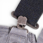 Carhartt Overalls Mens 44x32 Gray Canvas Bib Relaxed Rugged Flex Duck Workwear