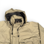 LL Bean Jacket Adult LARGE Brown Wading Fly Fishing Gore Tex Paclite Tactical