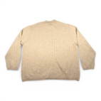 Vintage J Ferrar Sweater Adult 2XL XXL Brown Merino Wool Deadstock Tags 90s