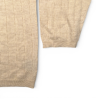 Vintage J Ferrar Sweater Adult 2XL XXL Brown Merino Wool Deadstock Tags 90s