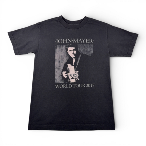 John Mayer Shirt Adult SMALL Black Search For Everything Tour Band Music Rock