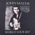 John Mayer Shirt Adult SMALL Black Search For Everything Tour Band Music Rock