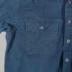 Vintage LL Bean Shirt Adult MEDIUM Blue Chamois Flannel Outdoor Heritage Y2K