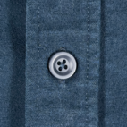 Vintage LL Bean Shirt Adult MEDIUM Blue Chamois Flannel Outdoor Heritage Y2K