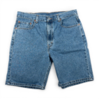 Vintage Levis Jean Shorts Mens 36 Blue Medium Wash Denim 505 Regular Fit Y2K