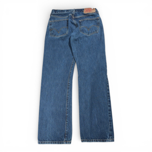 Vintage Levis 501 Jeans Mens 30×30 Blue Regular Straight Button Fly Y2K-2 Vintage Levis 501 Jeans Mens 30x30 Blue Regular Straight Button Fly Y2K