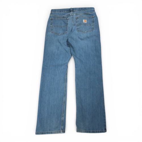 Carhartt Jeans Mens 30×30 Blue Denim Medium Wash Relaxed Rugged Flex Workwear-2 Carhartt Jeans Mens 30x30 Blue Denim Medium Wash Relaxed Rugged Flex Workwear