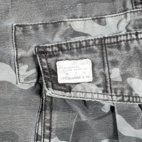 Vintage Levis Cargo Shorts Mens 34 Gray Camo Utility Tactical Military Baggy Y2K
