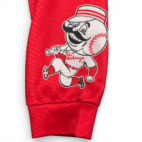 Vintage Cincinnati Reds Sweater Adult LARGE Gold Cooperstown Collection MLB 90s
