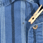 Vintage Levis Shirt Adult EXTRA LARGE Brown Striped Flannel Cotton Grunge 90s