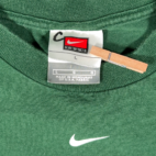 Vintage Michigan State Spartans Shirt Adult LARGE Green Nike Basketball Y2K