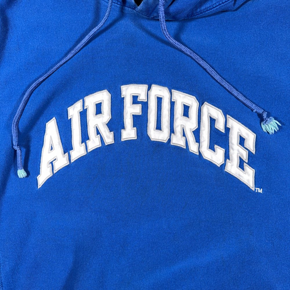 Vintage Air Force Falcons Sweater Adult LARGE Blue Steve Barrys Hoodie Y2K-2 Vintage Air Force Falcons Sweater Adult LARGE Blue Steve Barrys Hoodie Y2K