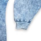 Peter Pan Shirt Adult LARGE Blue Disney Parks Spirit Jersey Denim Dye Oversize