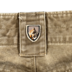 Kuhl Pants Mens 38x32 Brown Canvas Rydr Heavyweight Vintage Patina Dye Stretch