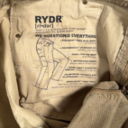 Kuhl Pants Mens 38x32 Brown Canvas Rydr Heavyweight Vintage Patina Dye Stretch