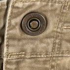 Kuhl Pants Mens 38x32 Brown Canvas Rydr Heavyweight Vintage Patina Dye Stretch