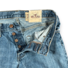 Vintage Hollister Jeans Mens 30x30 Blue Boomer Slim Bootcut Button Fly Y2K