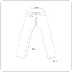 Vintage Hollister Jeans Mens 30x30 Blue Boomer Slim Bootcut Button Fly Y2K