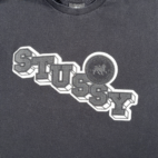 Vintage Stussy Shirt Adult MEDIUM Black Skater Big 4 Cities Spell Out Logo Y2K