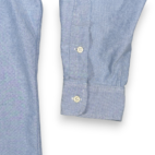 Vintage Ralph Lauren Golf Shirt Adult EXTRA LARGE Blue Oxford Tilden Crest 90s