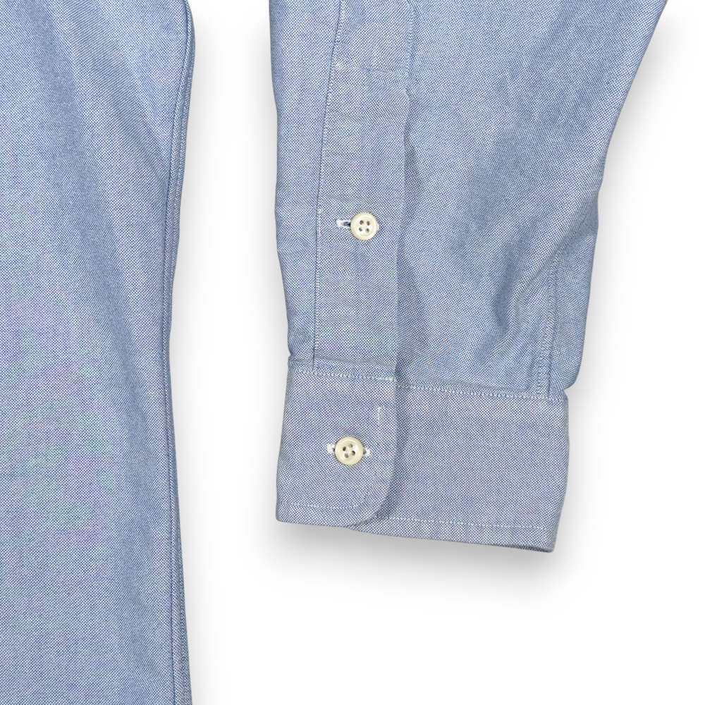 Vintage Ralph Lauren Golf Shirt Adult EXTRA LARGE Blue Oxford Tilden Crest 90s-7 Vintage Ralph Lauren Golf Shirt Adult EXTRA LARGE Blue Oxford Tilden Crest 90s