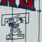 Vintage Toledo Mud Hens Jersey Adult MEDIUM White Pinstripe Baseball AAA Y2K