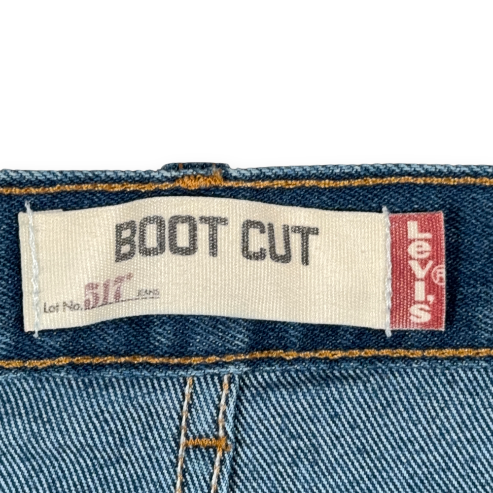 Vintage Levis Jeans Mens 36x29 Blue 517 Bootcut Dark Wash Denim Cotton Poly Y2K-5 Vintage Levis Jeans Mens 36x29 Blue 517 Bootcut Dark Wash Denim Cotton Poly Y2K