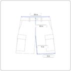 Abercrombie Fitch Shorts Mens 30 Brown Cargo Canvas Button Fly Tactical Outdoor