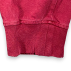 Izod Polo Shirt Adult EXTRA LARGE TALL Red Blue Long Sleeve Rugby Stripe Preppy