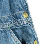 Vintage OshKosh BGosh Overalls Mens 32x30 Blue Denim Vestbak Sanforized USA 60s