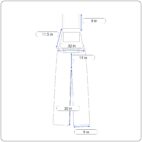 Vintage OshKosh BGosh Overalls Mens 32x30 Blue Denim Vestbak Sanforized USA 60s