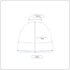 Vintage Olympics Hat Adult White Green Beanie Pom Knit Ski Winter Seoul 1988 80s