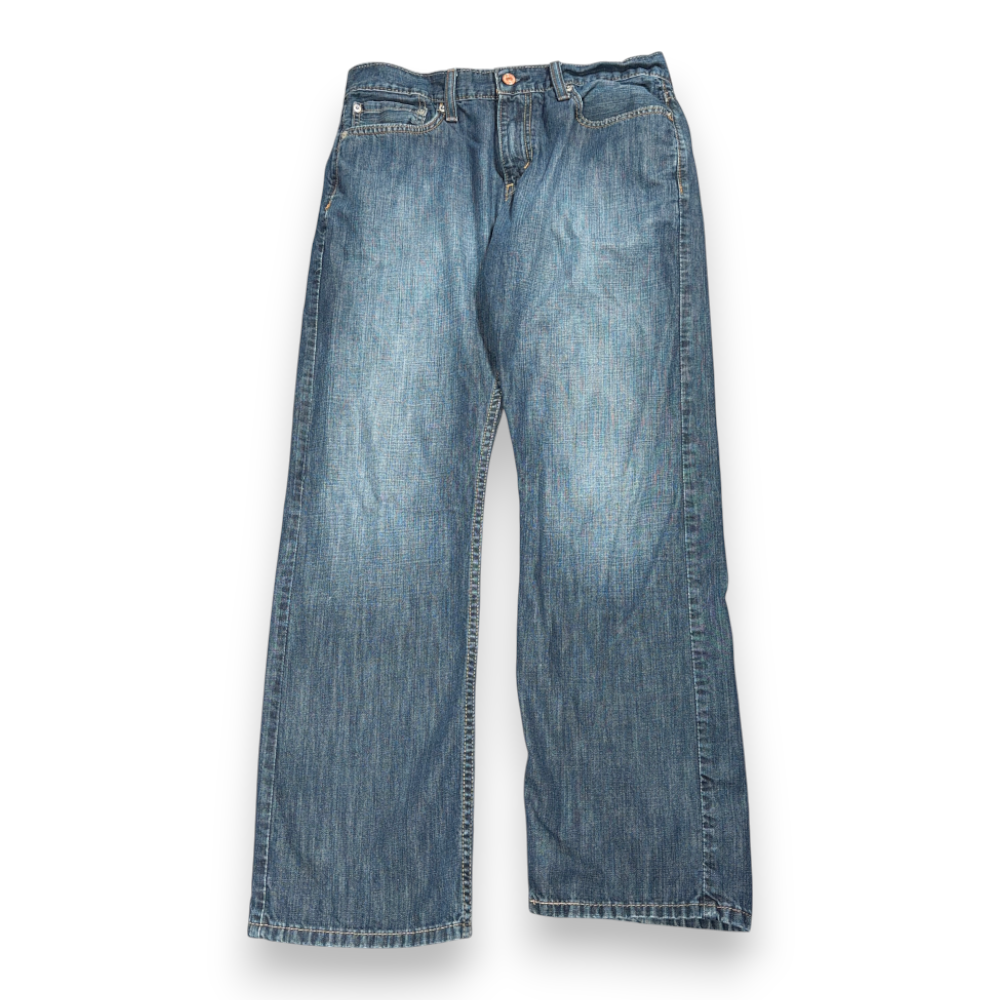 Vintage Levis Jeans Mens 32x30 Blue Slim Straight Dark Wash Cotton Denim 514 Y2K-1 Vintage Levis Jeans Mens 32x30 Blue Slim Straight Dark Wash Cotton Denim 514 Y2K