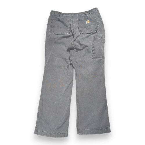 Carhartt Pants Mens 34×30 Gray Relaxed Rugged Flex Carpenter Workwear Utility-2 Carhartt Pants Mens 34x30 Gray Relaxed Rugged Flex Carpenter Workwear Utility