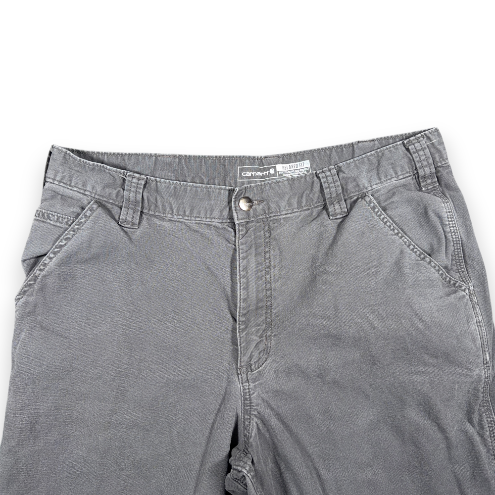 Carhartt Pants Mens 34x30 Gray Relaxed Rugged Flex Carpenter Workwear Utility-3 Carhartt Pants Mens 34x30 Gray Relaxed Rugged Flex Carpenter Workwear Utility