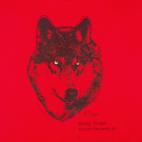 Vintage Wolf Park Shirt Adult EXTRA LARGE Red Battle Ground Indiana Animal 90s