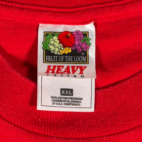 Vintage Wolf Park Shirt Adult EXTRA LARGE Red Battle Ground Indiana Animal 90s