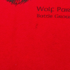 Vintage Wolf Park Shirt Adult EXTRA LARGE Red Battle Ground Indiana Animal 90s