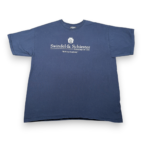 Vintage Swindel Schiester Shirt Adult EXTRA LARGE Blue Attorneys Law Funny Y2K