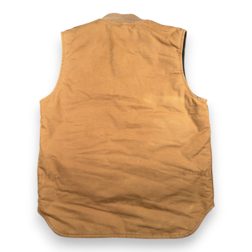 Vintage Carhartt Vest Adult MEDIUM Brown Duck Canvas USA Union Made Workwear 80s-2 Vintage Carhartt Vest Adult MEDIUM Brown Duck Canvas USA Union Made Workwear 80s