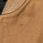 Vintage Carhartt Vest Adult MEDIUM Brown Duck Canvas USA Union Made Workwear 80s