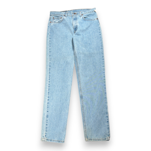 Vintage Levis Jeans Mens 32x32 Blue 512 Light Wash Denim Deadsock 34x32 USA 90s