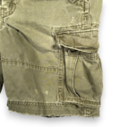 Vintage Hollister Shorts Mens 33 Green Canvas Surf Distressed Military Army Y2K