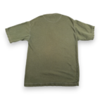 Vintage Levis Shirt Adult SMALL Green Henley Ribbed Cotton Army Military 90s