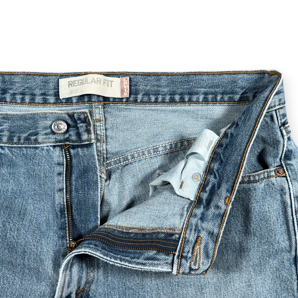 Vintage 505 Levis Jeans Mens 34x30 Blue Regular Straight Light Wash Denim Y2K-4 Vintage 505 Levis Jeans Mens 34x30 Blue Regular Straight Light Wash Denim Y2K