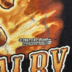 US Army Shirt Adult LARGE Black Earn Spurs Cavalry 762 Design Horse Soldier Y2K