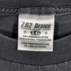 US Army Shirt Adult LARGE Black Earn Spurs Cavalry 762 Design Horse Soldier Y2K