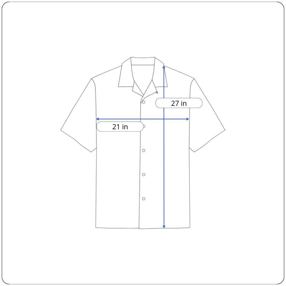 Vintage Islander Hawaiian Shirt Adult MEDIUM Red Yellow Orange Sunset USA 70s